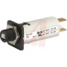 Schurter T9 Thermal Circuit Breaker Panel Mount, 1-Pole, 4A, 240V AC, 32V DC 4404.0019