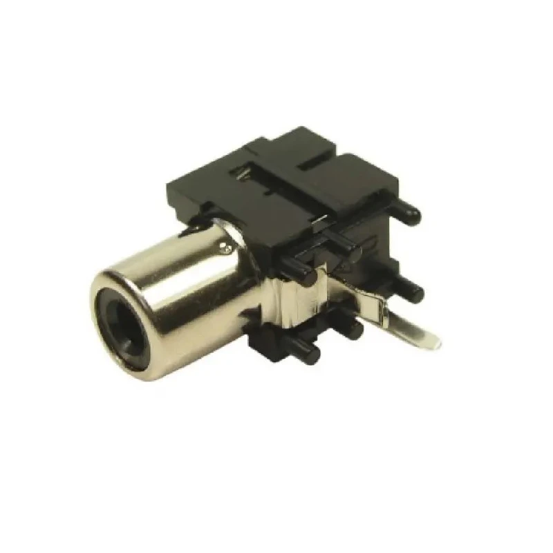 RS PRO Black Horizontal PCB RCA Socket 189-3957