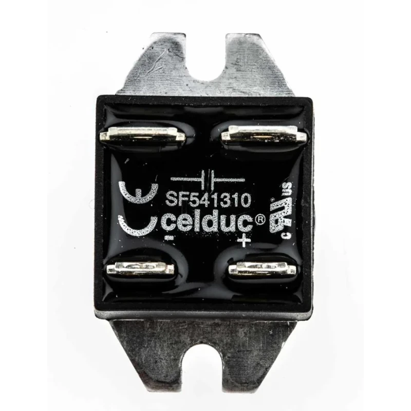 Celduc SF-SP7-SP8 Series Solid State Relay 10 A Load 280 Vrms Load 30V dc Control DIN Rail Mount SP7-SP8
