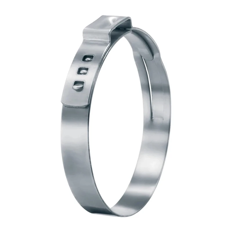 Oetiker Stainless Steel Stepless O Clip Width 8mm Minimum Inside Diameter 9.8mm Maximum Inside Diameter 12.3mm OET16700009