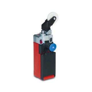 Bernstein AG I81 Series Roller Lever Limit Switch DPST IP66 IP67 Fibreglass Reinforced Thermoplastic Housing 240V 6083000268
