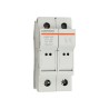 Mersen 32A Rail Mount Fuse Holder for 10 x 38 mm, 2P-Pole, 690V ac H1062699 / CMC102