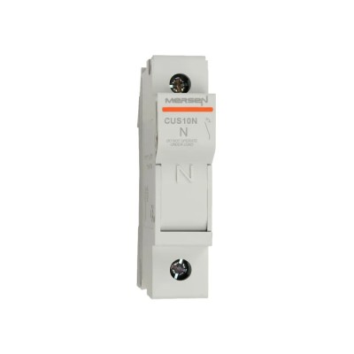 Mersen 32A Rail Mount Fuse Holder for 10 x 38 mm 1 kV AC 1 kV DC 690V AC H1062722 / CUS10N