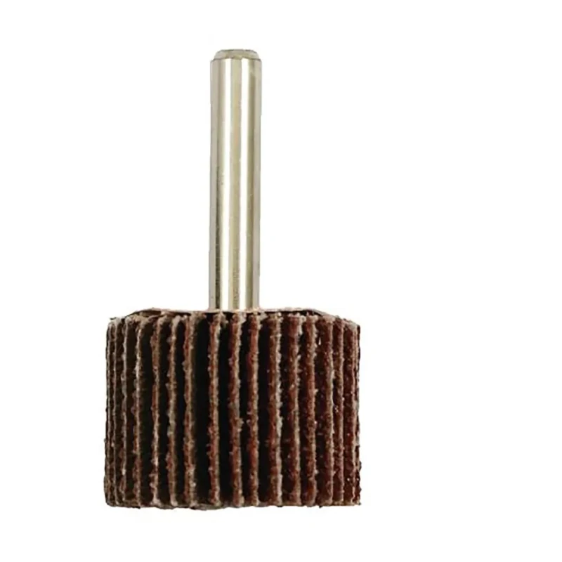 RS PRO Aluminium Oxide Flap Wheel, 30 mm Diameter, 20 mm Face Width, P80 Grit, 6 mm Shank, Max Speed 16500 RPM 189-5741
