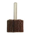 RS PRO Aluminium Oxide Abrasive Flap Wheel 30 mm Diameter, 20 mm Face Width, P60 Grit, 6 mm Shank Size, Maximum 189-5740