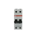 ABB System Pro M Compact Miniature Circuit Breaker 2-Pole 10A Type C 400V AC 6 kA Breaking Capacity 2CDS242701R0104