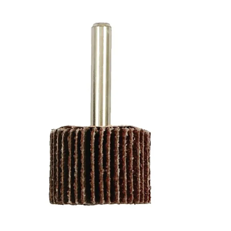 RS PRO Aluminium Oxide 30 mm Diameter P120 Grit Flap Wheel 6 mm Shank 16500 rpm 189-5743
