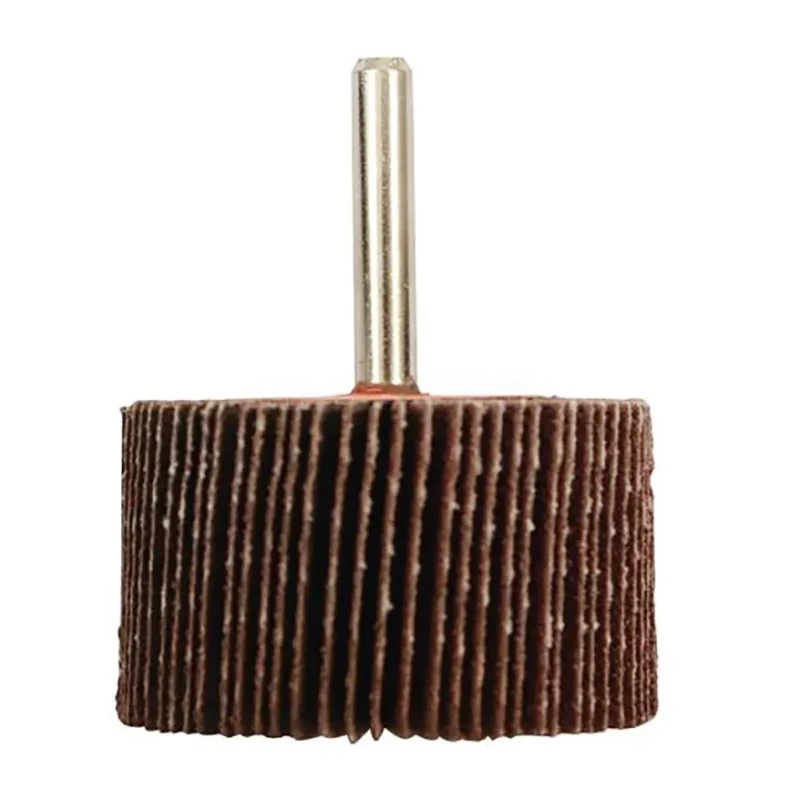 RS PRO Aluminium Oxide Flap Wheel 50 mm Diameter, 30 mm Face Width, P120 Grit, 6 mm Shank, Maximum 10000rpm 189-5749