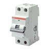 ABB Residual Current Circuit Breaker with Overload Protection, 10A Current Rating, 1-Pole, 30 mA Trip 2CSR245041R1104