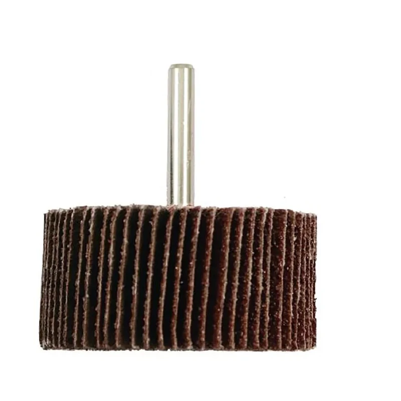 RS PRO Abrasive Flap Wheel Aluminium Oxide 60 mm Diameter 30 mm Face Width P80 Grit 6 mm Shank 8300 RPM 189-5751