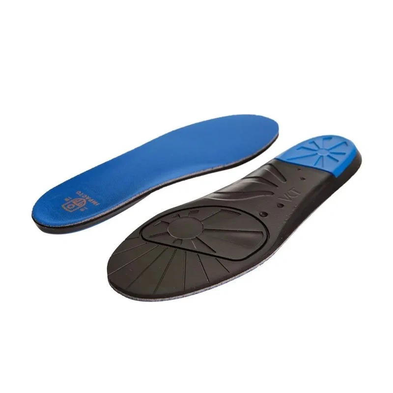 Impacto Insole Black and Blue Rubber, UK Size 7.5/9 Unisex CUSHMOLD-DF