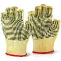 C-Safe Yellow 10% Polyvinyl Chloride Fibreglass Reinforced Latex Coated Gloves Size 10 KFLGMWD10