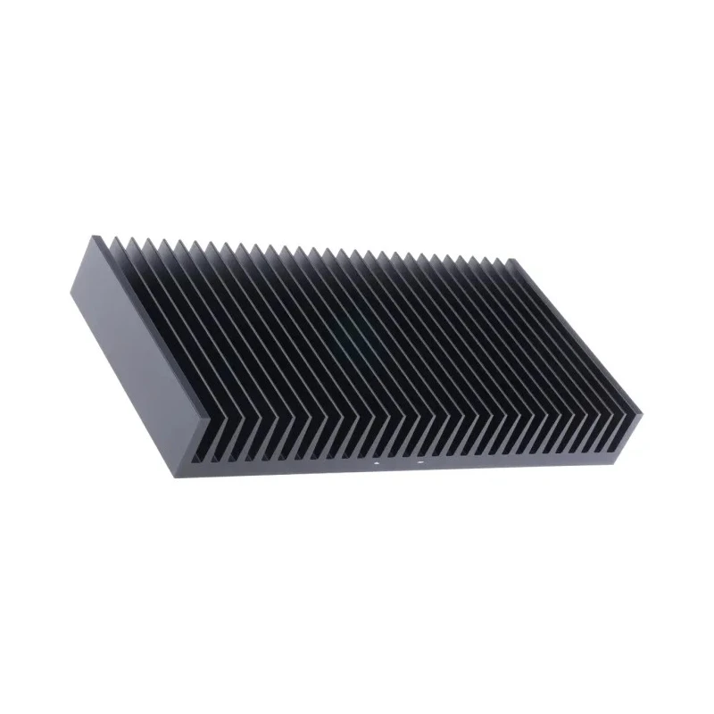 Fischer Elektronik Heatsink for Solid State Relay Black Anodised Aluminium 40 mm x 150 mm x 300 mm SK56-150-SA
