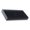 Fischer Elektronik Heatsink for Solid State Relay Black Anodised Aluminium 40 mm x 150 mm x 300 mm SK56-150-SA