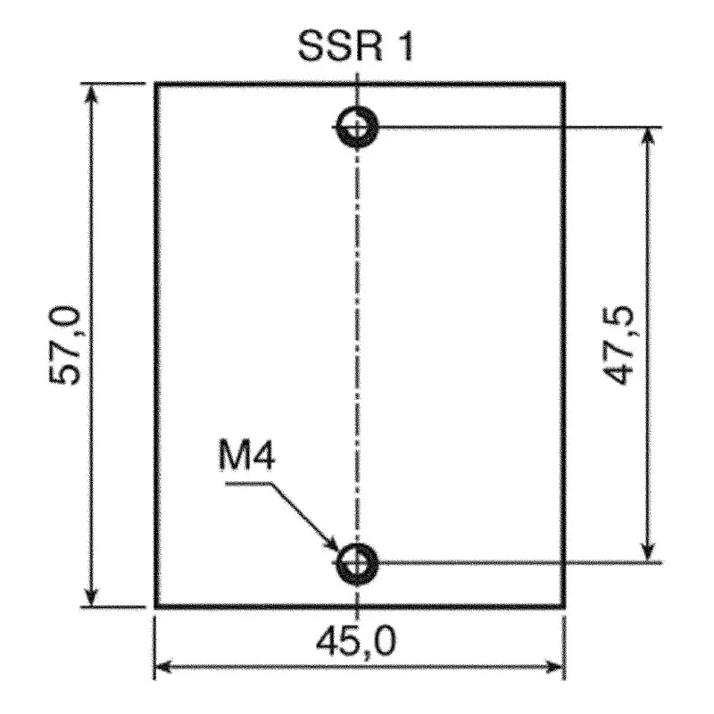 Fischer Elektronik Heatsink for Solid State Relays Aluminium 78.6mm Height 75mm Length 80mm Width Black Anodised SK89-75-SA