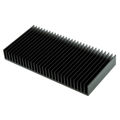 Fischer Elektronik Heatsink Solid State Relay 0.95°C/W Anodised Aluminium 25 mm x 100 mm x 200 mm SK42-100-SA