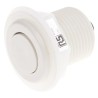 RS PRO Industrial Push Button Switch with White LED, Actuator Style Push Button, Maximum Operating Temperature 60°C 190-0434