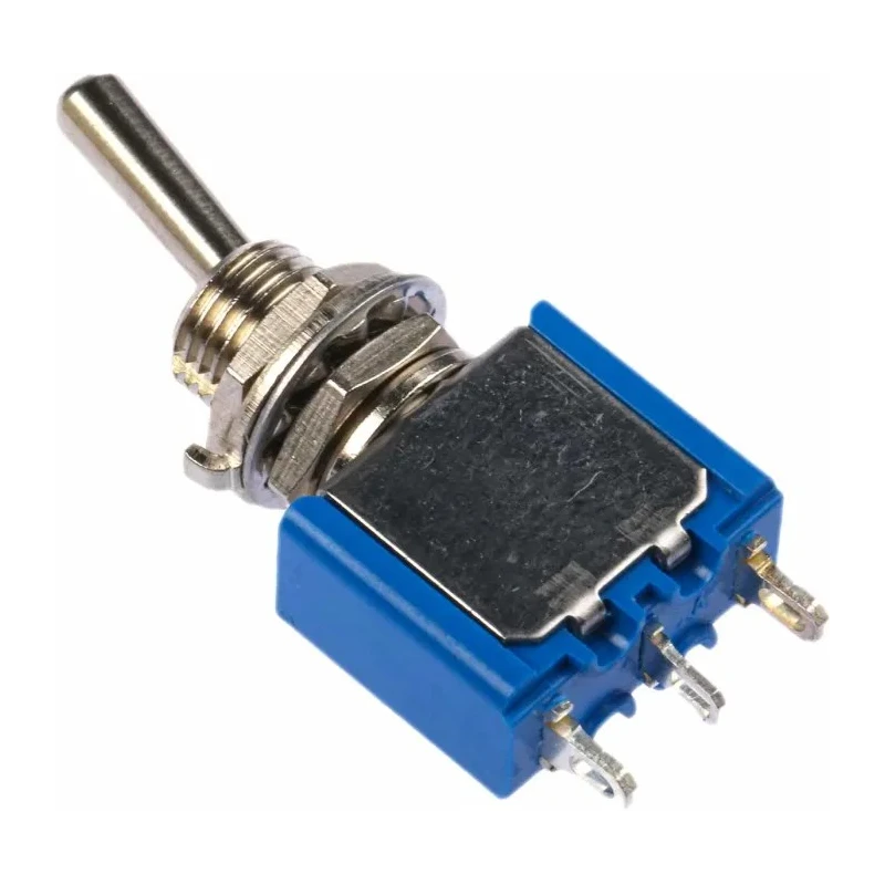 APEM Toggle Switch Panel Mount On-On SPST Solder Terminal 30 V dc 250 V ac 5636A