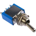APEM Toggle Switch Panel Mount On-On SPST Solder Terminal 30 V dc 250 V ac 5636A