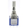APEM Toggle Switch Panel Mount On-Off-On DPDT 30 V dc 250 V ac Solder Terminal 5649A.3V