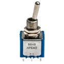 APEM Toggle Switch Panel Mount On-On DPST Solder Terminal 30 V DC 250 V AC 5646A