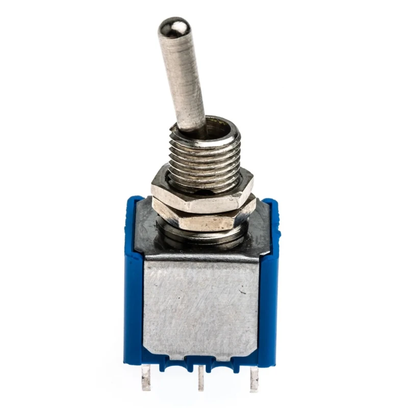 APEM Toggle Switch Panel Mount On-On DPST Solder Terminal 30 V DC 250 V AC 5646A