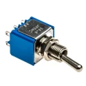 APEM Toggle Switch Panel Mount On-On DPST Solder Terminal 30 V DC 250 V AC 5646A