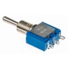 APEM Panel Mount Toggle Switch On-Off-On SPST Solder Terminal 30 V dc 250 V ac 5639A