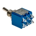 APEM Toggle Switch Panel Mount On-On DPST Solder Terminal 30 V DC 250 V AC 5646A