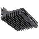 Fischer Elektronik Heatsink Aluminium Cooling Component 3.6°C/W Thermal Resistance 28 mm Width 84 mm Length 55 mm SK96-84-SA