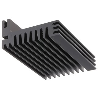 Fischer Elektronik Heatsink Aluminium Cooling Component 3.6°C/W Thermal Resistance 28 mm Width 84 mm Length 55 mm SK96-84-SA