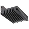 Fischer Elektronik Heatsink Aluminium Cooling Component 3.6°C/W Thermal Resistance 28 mm Width 84 mm Length 55 mm SK96-84-SA