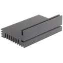 Fischer Elektronik Heatsink Aluminium Cooling Component 3.6°C/W Thermal Resistance 28 mm Width 84 mm Length 55 mm SK96-84-SA