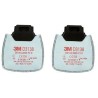 3M Dust Filter for Use with 3M D3000 Series Respirator Secure Click Connection D3138