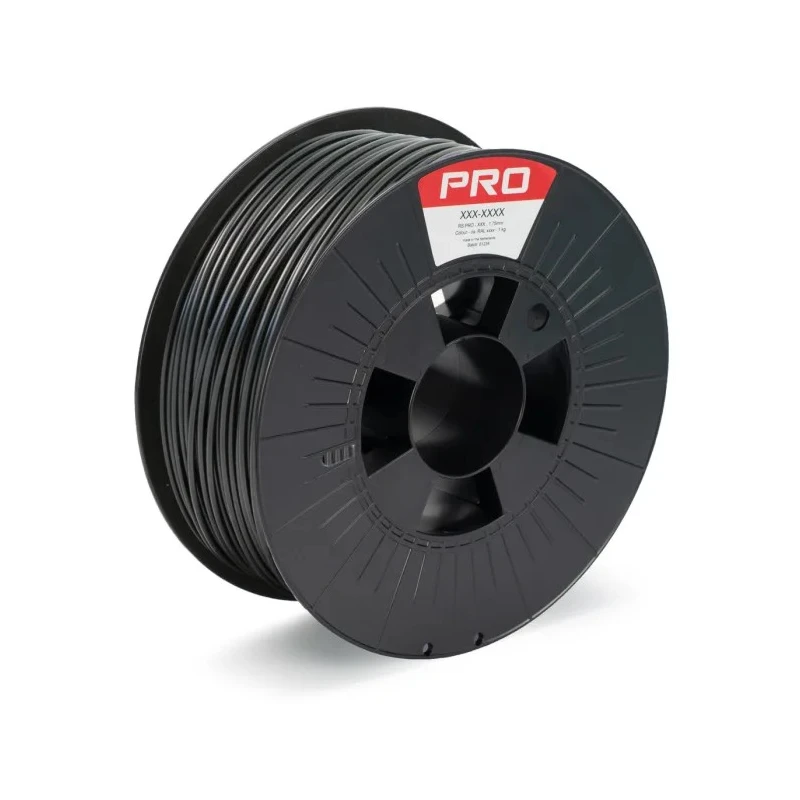 RS Pro 2.85 mm Black FLEX 45 3D Printer Filament, Flexible Thermoplastic Co-Polyester, 1 kg, 245°C Maximum 190-1947