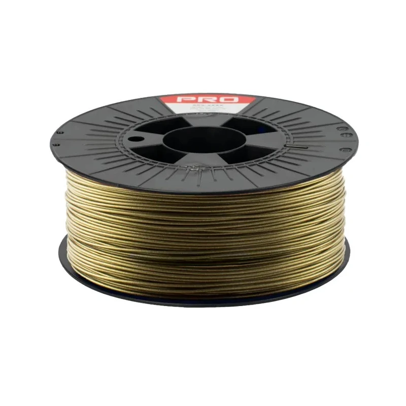 RS PRO 1.75 mm Gold PLA 3D Printer Filament, 1 kg, Fused Deposition Modelling, 215°C Printing Temperature 190-1967