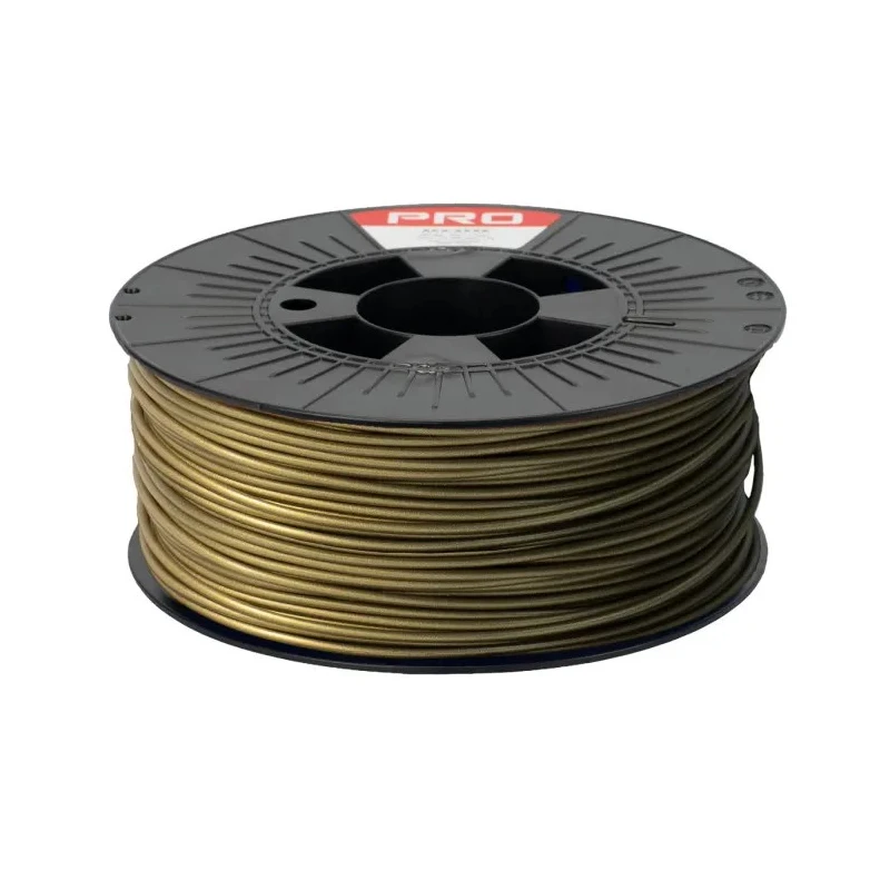 RS PRO 2.85 mm Gold PLA 3D Printer Filament 1 kg 215°C FDM Printing 190-1968