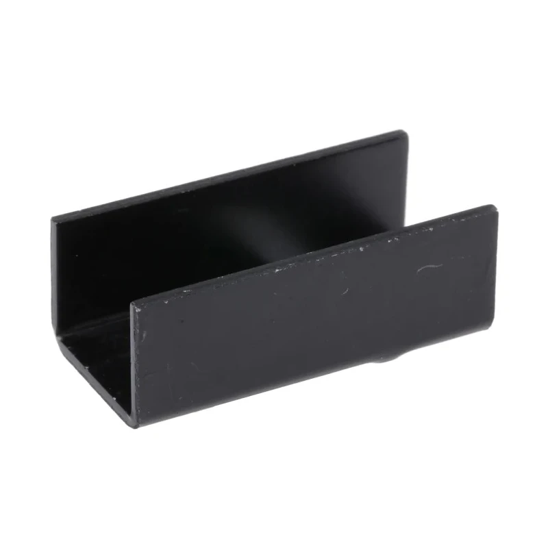 Fischer Elektronik U-Shaped Aluminium Heatsink 17°C/W, 13 mm x 35 mm x 17 mm, Black Anodised SK13-35-SA-220