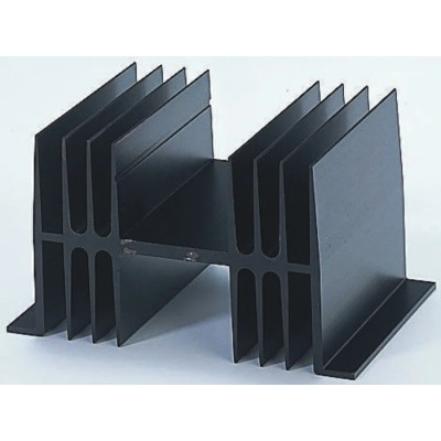 Fischer Elektronik Aluminium Extruded Heatsink 1.6°C/W 75mm Length 115mm Width 63mm Height SK02-75-SA