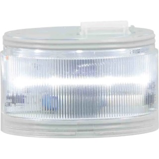 RS PRO Clear Steady and Flashing Effect LED Flashing Light Element 240V AC/DC IP66 IP66