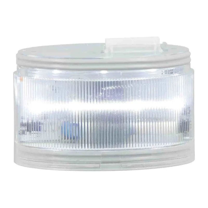 RS PRO Clear Steady and Flashing Effect LED Flashing Light Element 240V AC/DC IP66 IP66