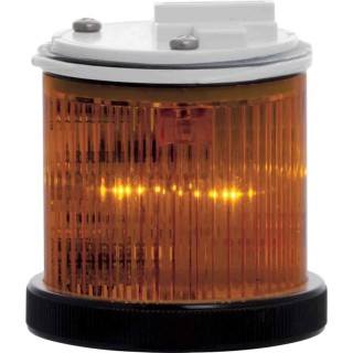 RS PRO Amber Steady and Flashing Effect Beacon Unit LED Bulb 24V AC/DC IP66 IP66