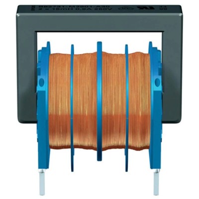 TDK 3.3 mH Ferrite Power Line Choke Radial Mount 1.8 A DC Current 140 mΩ Resistance 250 V AC B82731M2182A030