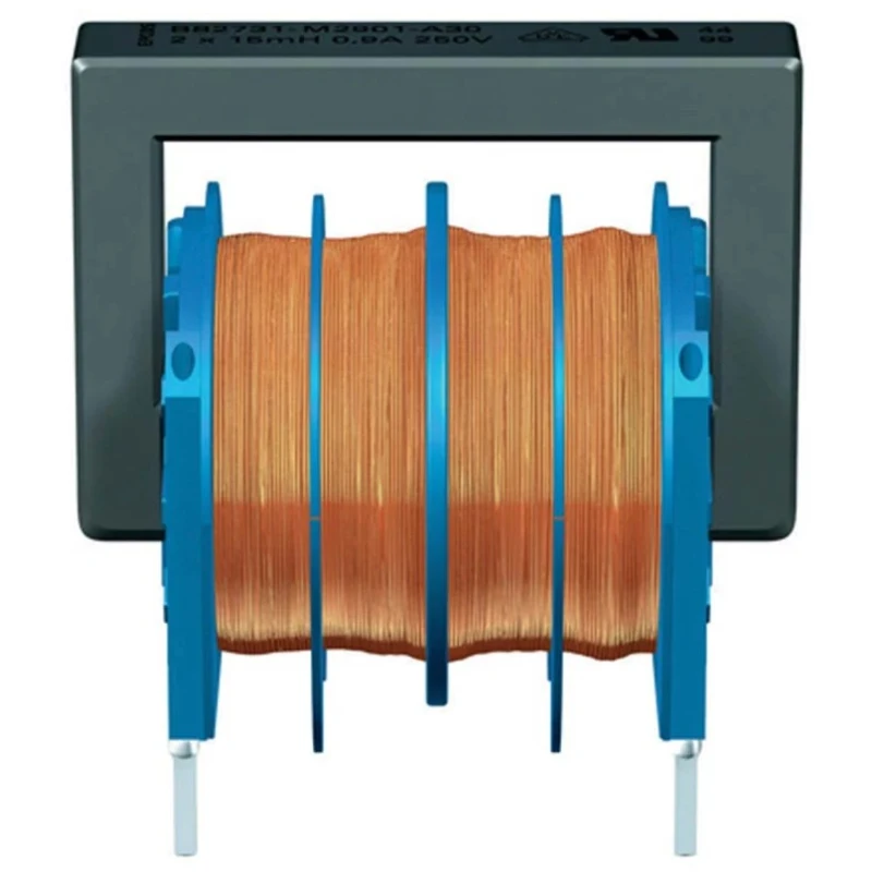 TDK 3.3 mH Ferrite Power Line Choke Radial Mount 1.8 A DC Current 140 mΩ Resistance 250 V AC B82731M2182A030