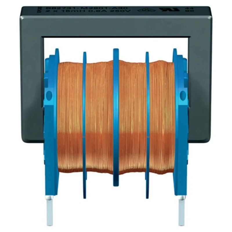 TDK 47 mH Ferrite Power Line Choke, Max SRF 10 kHz, 500 mA Idc, 2 Ω Rdc, 250V AC, Radial Mount B82731M2501A030