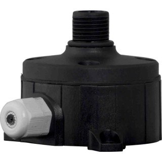RS PRO Cable Gland Base 24V AC/DC IP66, Black Housing, M16 Entry IP66