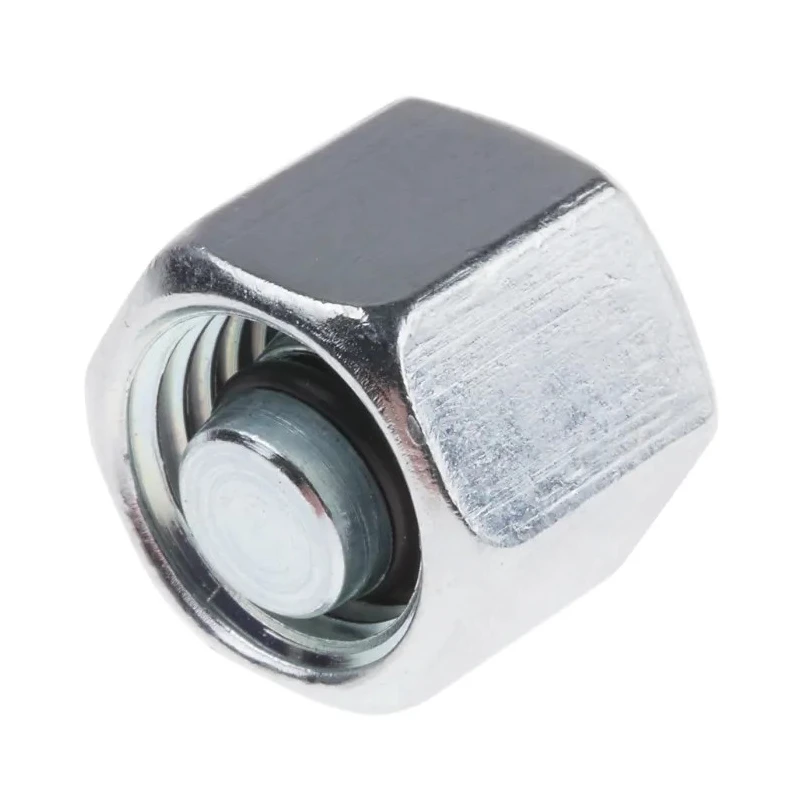 Parker Hydraulic Fitting 24° Zinc Plated Steel, Max 100°C VKAM08LCF