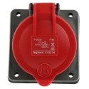 Legrand Industrial Red Panel Mount Socket Rated at 16A 500V IP44 IP44 
