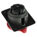 Legrand Industrial Red Panel Mount Socket Rated at 16A 500V IP44 IP44 