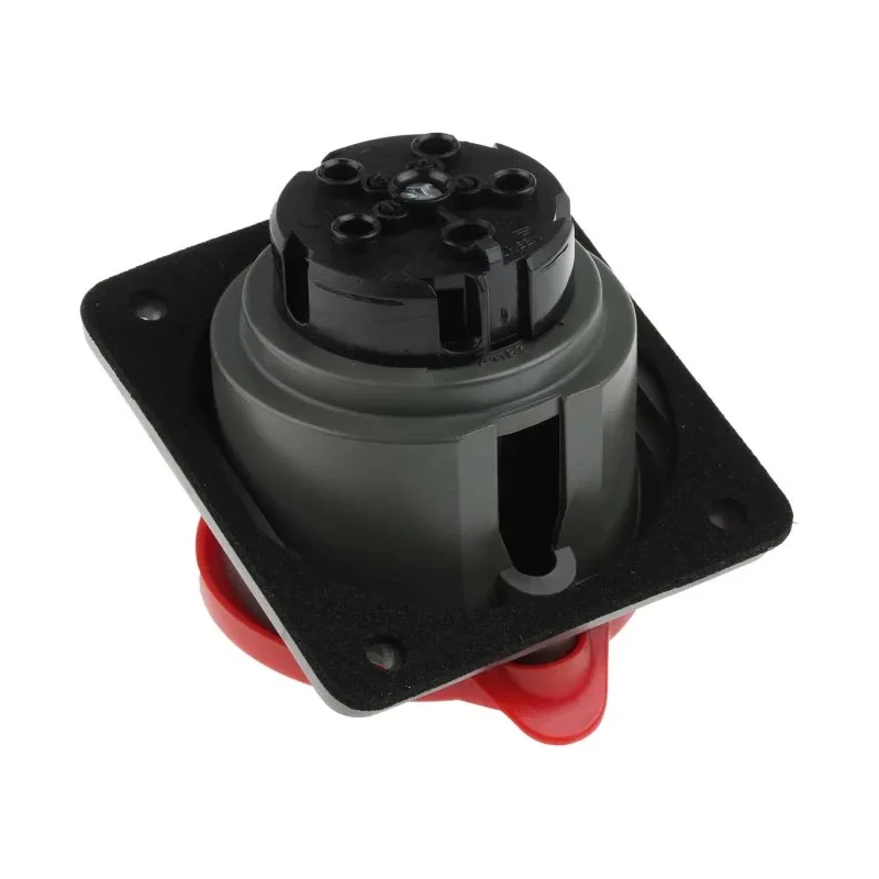 Legrand Industrial Red Panel Mount Socket Rated at 16A 500V IP44 IP44 
